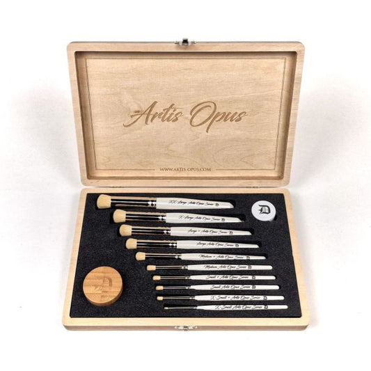 Artis Opus: Series D-PLUS Complete 10-Brush Set