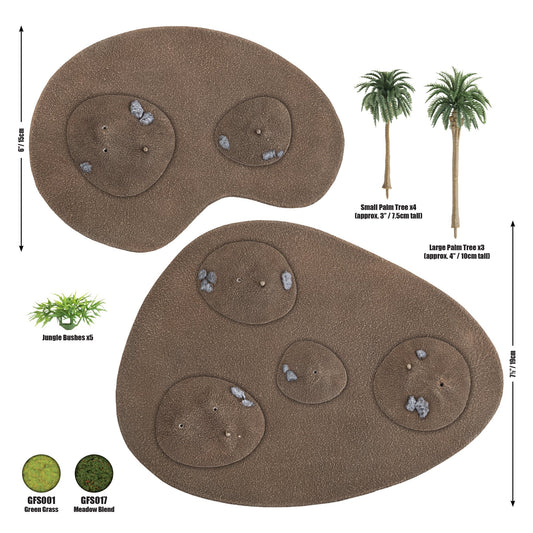 Battlefield in a Box: BB256 Jungle Palms