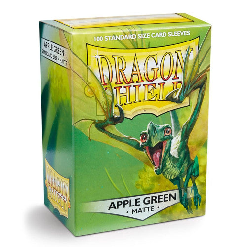 Dragon Shield - Matte Standard Size Sleeves 100pk - Apple Green