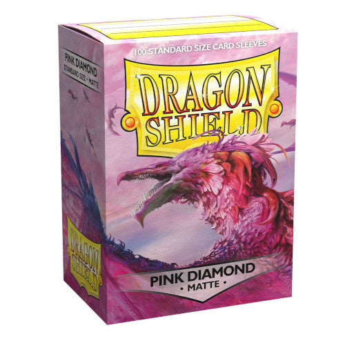 Dragon Shield - Matte Standard Size Sleeves 100pk - Pink Diamond