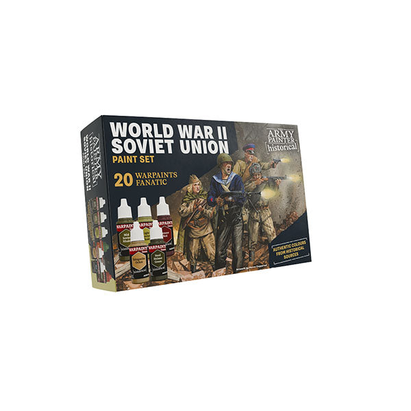 The Army Painter Warpaints Fanatic Historical Set: World War II Soviet Union